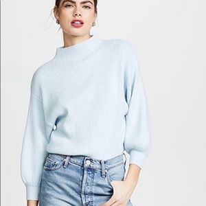 Anthropologie Line & Dot mock turtleneck size XL